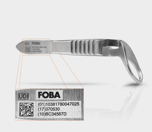 FOBA introduces ultra black laser marking for medical technology